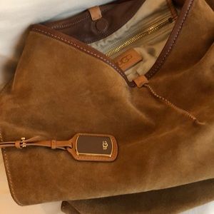 Suede Ugg Hobo Bag